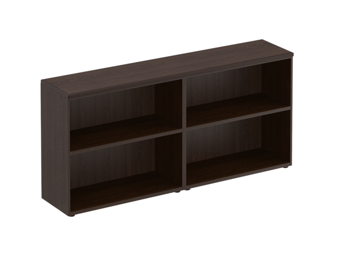 Стеллаж низкий 4-створчатый с топом (без дверей) 203322