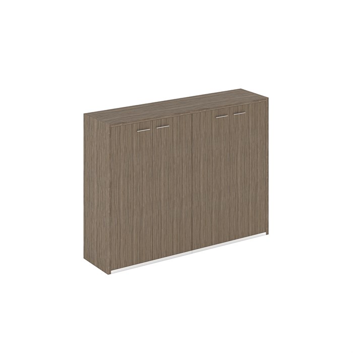 Шкаф для документов средний закрытый 4-дверный 210523