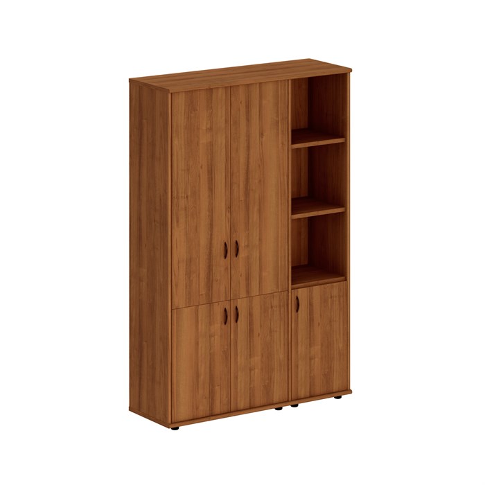 Шкаф комбинированный высокий (закрытый + полузакрытый узкий) 1376