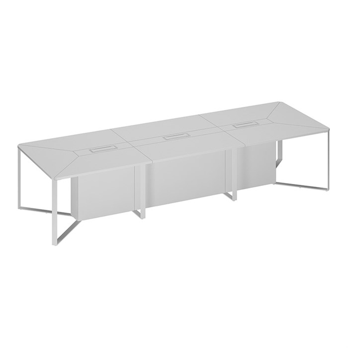 Стол для переговоров составной 3-секционный 208251