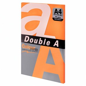 {{photo.Alt || photo.Description || 'Бумага цветная DOUBLE A, А4, 75 г/м2, 100 л., ярко-оранжевая'}}