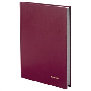 {{photo.Alt || photo.Description || 'Книга учета 96 л., клетка, твердая, бумвинил, блок офсет, А4 (200х290 мм), BRAUBERG, бордовая, 130224'}}