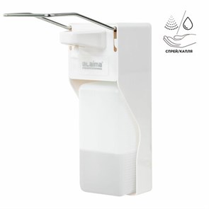 {{photo.Alt || photo.Description || 'Дозатор локтевой для антисептика и мыла УНИВЕРСАЛЬНЫЙ, с еврофлаконом 1 л, LAIMA, ABS-пластик, 607326, X-2265S'}}