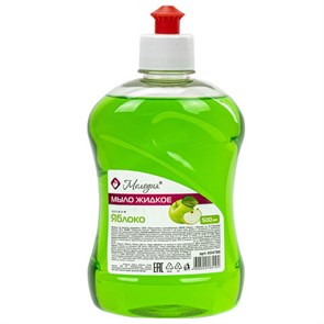 {{photo.Alt || photo.Description || 'Мыло жидкое 500 мл, МЕЛОДИЯ &quot;Яблоко&quot;, пуш-пул, 604786'}}