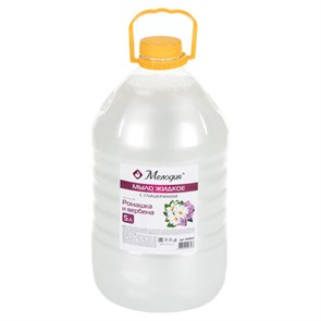 {{photo.Alt || photo.Description || 'Мыло жидкое 5л МЕЛОДИЯ &quot;Ромашка и вербена&quot;, ПЭТ, 600667'}}