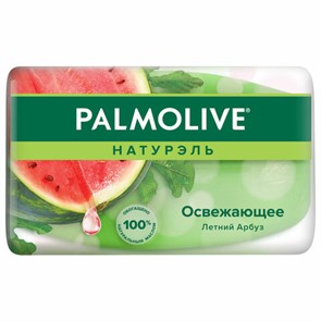 {{photo.Alt || photo.Description || 'Мыло туалетное 90 г, PALMOLIVE НАТУРЭЛЬ &quot;Летний арбуз&quot;, освежающее, 32940, 8693495032940'}}