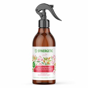 {{photo.Alt || photo.Description || 'Освежитель воздуха 380 мл SYNERGETIC &quot;Миндаль и яблоневый цвет&quot;, биоразлагаемый, нейтрализатор запахов, спрей, 900001'}}