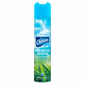 {{photo.Alt || photo.Description || 'Освежитель воздуха аэрозольный 300 мл, CHIRTON (Чиртон), &quot;После дождя&quot;'}}