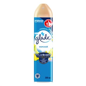 {{photo.Alt || photo.Description || 'Освежитель воздуха аэрозольный 300 мл, GLADE &quot;Морской&quot;'}}