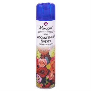 {{photo.Alt || photo.Description || 'Освежитель воздуха аэрозольный, 300 мл, МЕЛОДИЯ &quot;АРОМАТНЫЙ БУКЕТ&quot;, 605346'}}