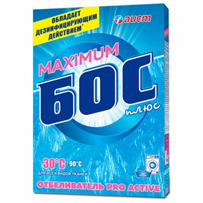 {{photo.Alt || photo.Description || 'Средство для отбеливания и чистки тканей 600 г, БОС плюс &quot;Maximum&quot;, порошок'}}