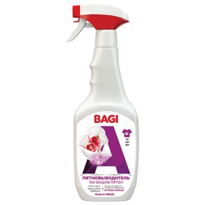 Средство для удаления пятен 400 мл BAGI ПЯТНОВЫВОДИТЕЛЬ, универсальный, распылитель, T-208436-N 606388