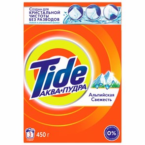 {{photo.Alt || photo.Description || 'Стиральный порошок-автомат 450 г, TIDE (Тайд), "Альпийская свежесть", 700266'}}