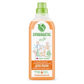 {{photo.Alt || photo.Description || 'Средство для мытья пола и поверхностей 1 л SYNERGETIC, c дезинфицирующим эффектом, биоразлагаемое, 101100'}}