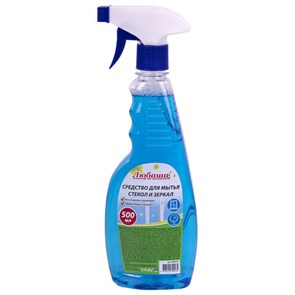 {{photo.Alt || photo.Description || 'Средство для мытья стекол и зеркал 500 мл &quot;Морозная свежесть&quot;, распылитель, ЛЮБАША, 608534'}}