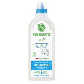 {{photo.Alt || photo.Description || 'Средство для прочистки канализационных труб с дезинфицирующим эффектом 1 л SYNERGETIC, биоразлагаемое, для труб и септиков, 108100'}}