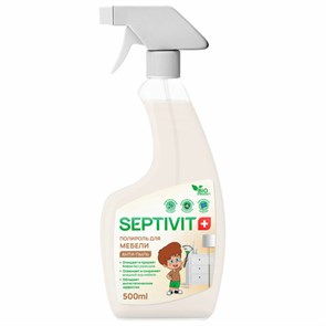 {{photo.Alt || photo.Description || 'Полироль для мебели 500 мл, SEPTIVIT, биоразлагаемый, триггер'}}