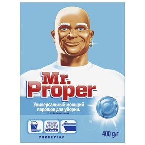Чистящее средство 400 г, MR.PROPER (Мистер Пропер), с отбеливающим эффектом, универсал, порошок 600327