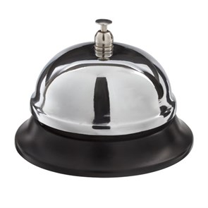 {{photo.Alt || photo.Description || 'Звонок настольный для ресепшн, хромированный, диаметр 8,5 см, BRAUBERG, 454410, 5204'}}