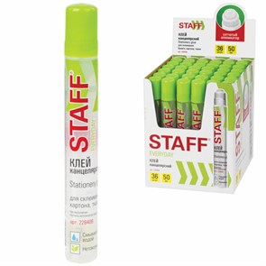 {{photo.Alt || photo.Description || 'Клей канцелярский STAFF EVERYDAY, 50 мл, сетчатый аппликатор, 228408'}}