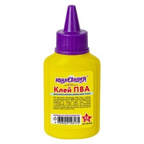 {{photo.Alt || photo.Description || 'Клей ПВА ЮНЛАНДИЯ (бумага, картон, дерево), 45 г, 227379'}}