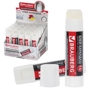 {{photo.Alt || photo.Description || 'Клей-карандаш BRAUBERG &quot;Crystal&quot;, 15 г, прозрачный, 224337'}}