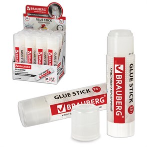 {{photo.Alt || photo.Description || 'Клей-карандаш BRAUBERG &quot;Crystal&quot;, 25 г, прозрачный, 227968, PVP'}}