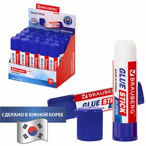 {{photo.Alt || photo.Description || 'Клей-карандаш BRAUBERG SUPER, 15 г, ЮЖНАЯ КОРЕЯ, 229541'}}