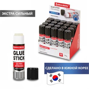 {{photo.Alt || photo.Description || 'Клей-карандаш BRAUBERG ULTRA STRONG, УСИЛЕННАЯ ФОРМУЛА, 15 г, ЮЖНАЯ КОРЕЯ, 229545'}}