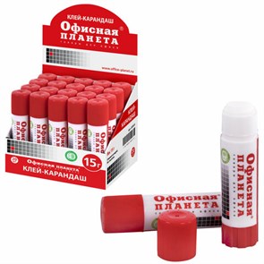 {{photo.Alt || photo.Description || 'Клей-карандаш ОФИСНАЯ ПЛАНЕТА, 15 г, 222013'}}