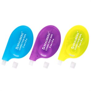 {{photo.Alt || photo.Description || 'Корректирующая лента BRAUBERG ULTRA NEON, 5 мм х 8 м, цвет ассорти, блистер, 272664'}}