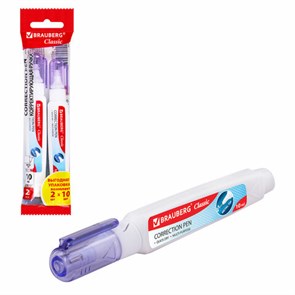 {{photo.Alt || photo.Description || 'Ручка-корректор 10 мл ВЫГОДНАЯ УПАКОВКА, КОМПЛЕКТ 2 штуки, BRAUBERG CLASSIC, 271920'}}