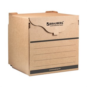 {{photo.Alt || photo.Description || 'Короб архивный (330х310х340 мм) фронтальная загрузка для регистраторов/накопителей, липучка, гофрокартон, BRAUBERG, 122033'}}