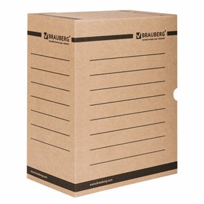 {{photo.Alt || photo.Description || 'Короб архивный с клапаном А4 (260х325 мм), 150 мм, до 1400 листов, плотный, микрогофрокартон, BRAUBERG, 124849'}}