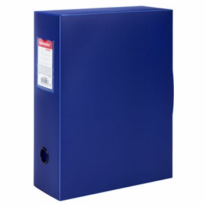 {{photo.Alt || photo.Description || 'Короб архивный 330х245х100 мм, пластик разборный, до 900 листов, синий, 0,9 мм, BRAUBERG EXTRA, 272894'}}