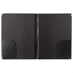 {{photo.Alt || photo.Description || 'Папка адресная из кожзама без надписи, формат А4, 33х25х2 см, черная'}}