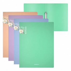 {{photo.Alt || photo.Description || 'Папка на 2 кольцах ERICH KRAUSE &quot;Matt Pastel Bloom&quot;, 24 мм, до 150 л., ассорти, 0,6 мм, 61184'}}