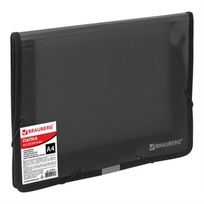 {{photo.Alt || photo.Description || 'Папка на резинках BRAUBERG, широкая, А4, 330х240 мм, дымчатая, до 500 листов, 0,6 мм, 227979'}}