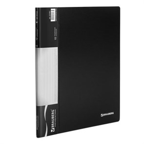 {{photo.Alt || photo.Description || 'Папка 10 вкладышей BRAUBERG стандарт, черная, 0,6 мм, 221592'}}