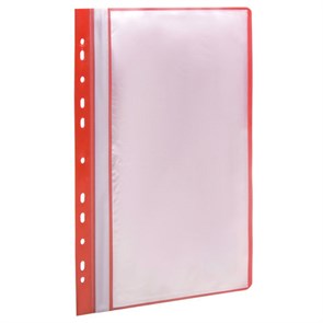 {{photo.Alt || photo.Description || 'Папка 10 вкладышей STAFF &quot;EVERYDAY&quot; с перфорацией, мягкая, красная, 0,16 мм, 224976'}}