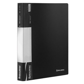 {{photo.Alt || photo.Description || 'Папка 100 вкладышей BRAUBERG стандарт, черная, 0,9 мм, 221610'}}