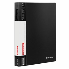 {{photo.Alt || photo.Description || 'Папка 60 вкладышей BRAUBERG стандарт, черная, 0,8 мм, 221606'}}