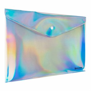 {{photo.Alt || photo.Description || 'Папка-конверт с кнопкой BRAUBERG &quot;ULTRA&quot;, А4, непрозрачная, c голографическим эффектом, 0,2 мм, 272885'}}