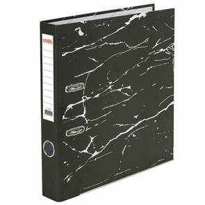 {{photo.Alt || photo.Description || 'Папка-регистратор STAFF &quot;Profit&quot; с мраморным покрытием, 50 мм, с уголком, черная, СЪЕМНЫЙ МЕХАНИЗМ, 272008'}}