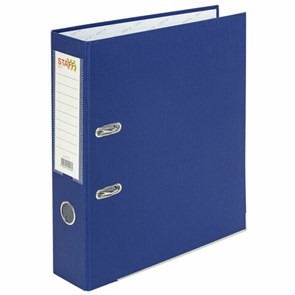 {{photo.Alt || photo.Description || 'Папка-регистратор STAFF &quot;Profit&quot; с покрытием из ПВХ, 75 мм, с уголком, синяя, СЪЕМНЫЙ МЕХАНИЗМ, 272013'}}