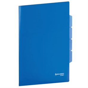 {{photo.Alt || photo.Description || 'Папка-уголок с 3 отделениями, жесткая, BRAUBERG, синяя, 0,15 мм, 224885'}}