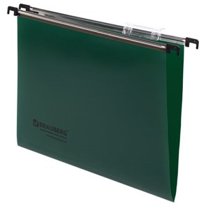 {{photo.Alt || photo.Description || 'Подвесные папки А4 (350х245 мм), до 80 листов, КОМПЛЕКТ 5 шт., пластик, зеленые, BRAUBERG (Италия), 231799'}}