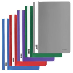 {{photo.Alt || photo.Description || 'Скоросшиватель пластиковый BRAUBERG, А4, 130/180 мкм, ассорти, 221820'}}