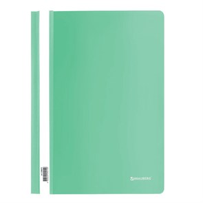 {{photo.Alt || photo.Description || 'Скоросшиватель пластиковый BRAUBERG, А4, 130/180 мкм, бирюзовый, 228675'}}