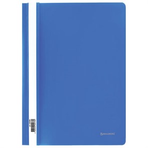 {{photo.Alt || photo.Description || 'Скоросшиватель пластиковый BRAUBERG, А4, 130/180 мкм, голубой, 220386'}}